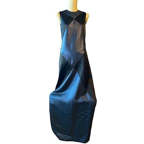 Tory Burch Holloway Gown Formal Dress in Navy X-Small - Picture 5 of 12